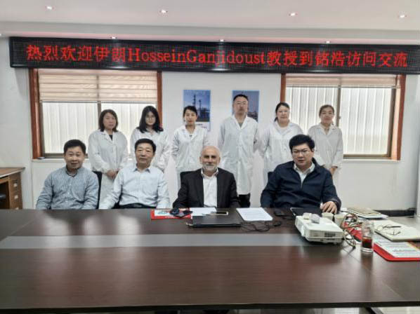 伊朗塔比阿特莫达勒斯大学教授来山东尊龙旗舰厅官网访问交流